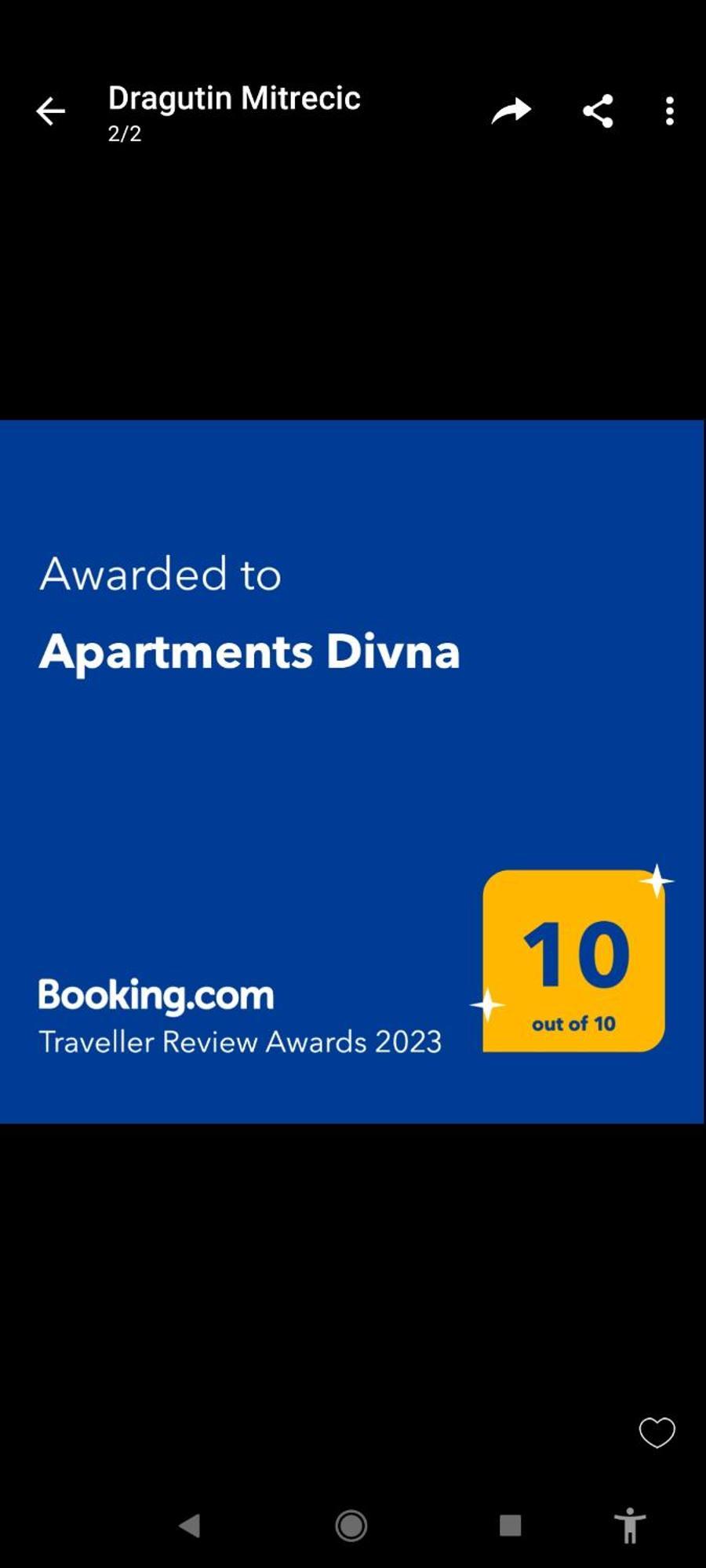 Apartments Divna Baska Voda Exterior photo